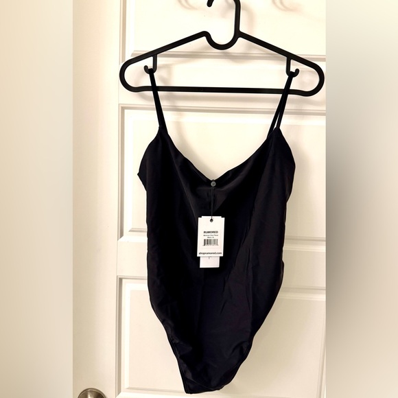 Rumored Black Women's One Piece Swimsuit - Picture 6 of 7